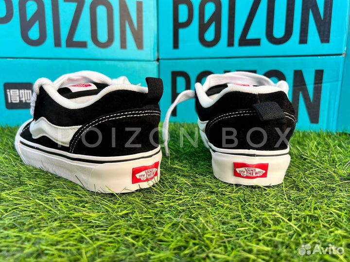 Кеды Vans knu skool black/true white оригинал