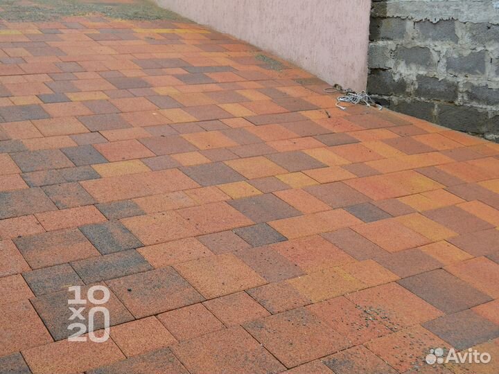 Тротуарная плитка, бордюры