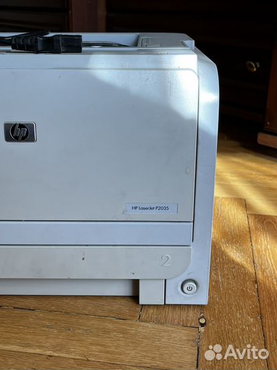 Принтер HP Laser Jet P2035 на детали