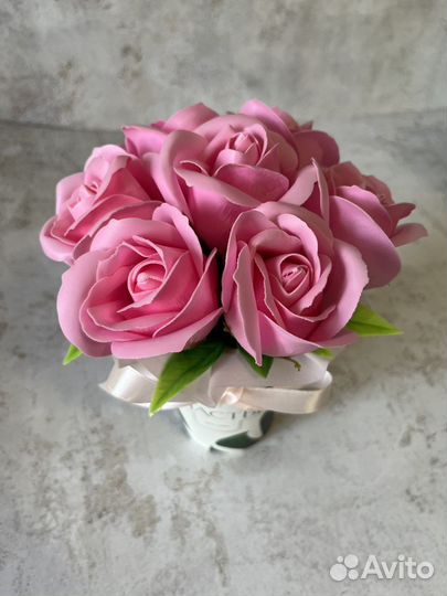 Букет из мыла