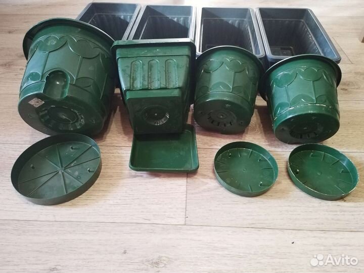 Горшки для цветов пластик