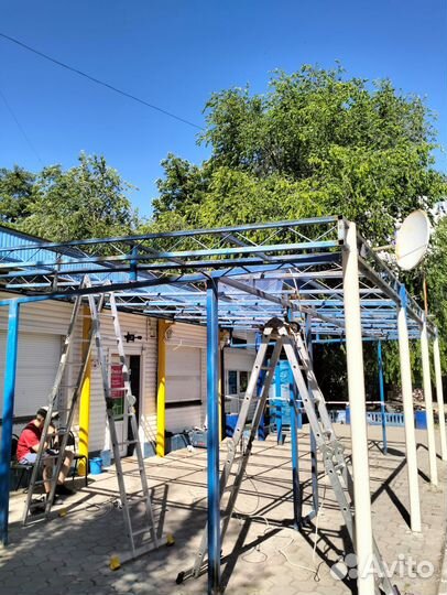 Фермы металлические бу