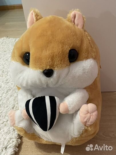 Игрушка Хомяк с пледом