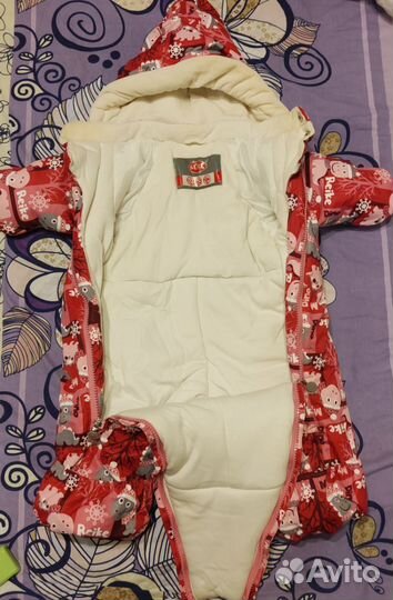 Зимний комбинезон для девочки 62 reike