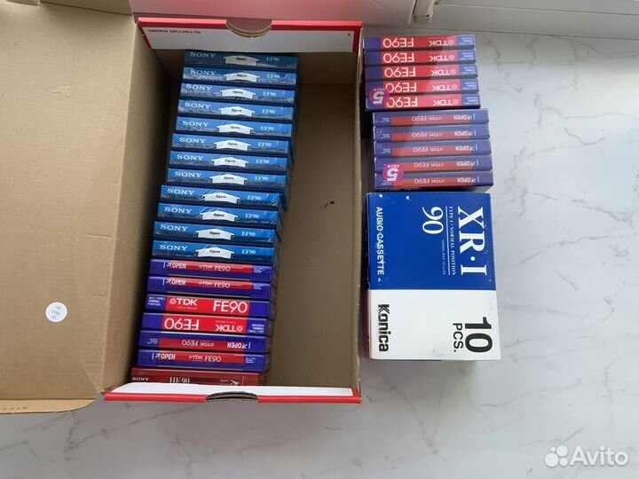 Аудио кассеты sony,TDK, konica
