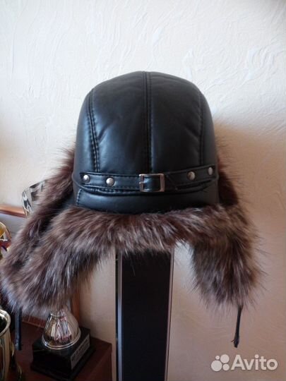 Шапка ушанка новая подростковая