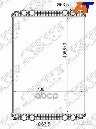 Радиатор Freightliner Century Class 97- / Columbia