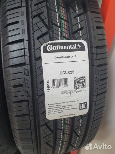 Continental CrossContact LX25 235/65 R18 106T