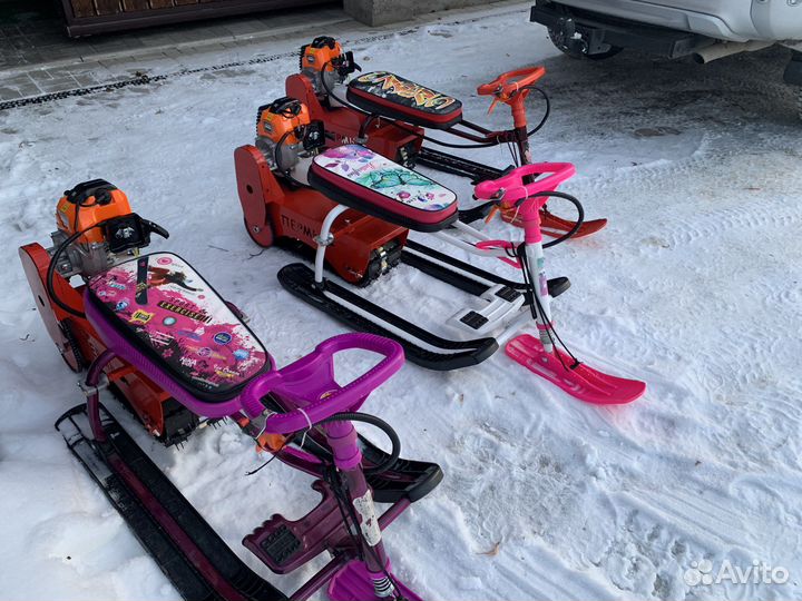 Гусеничный модуль для снегоката