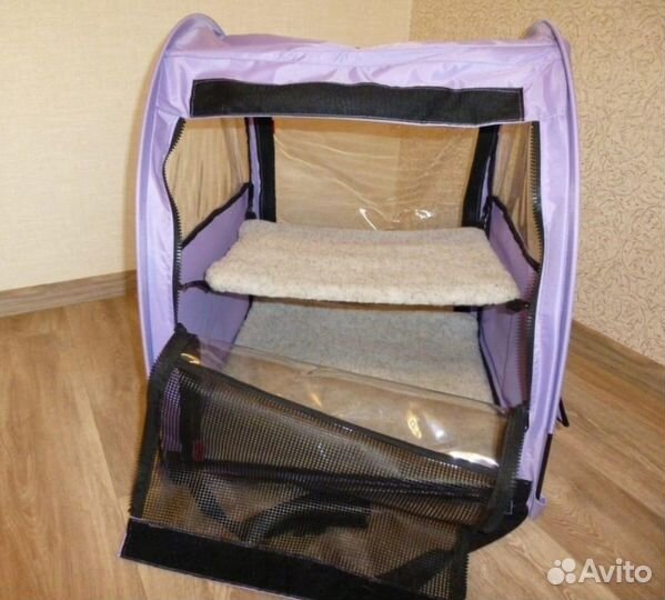 Выставочная палатка для кошек ладиоли