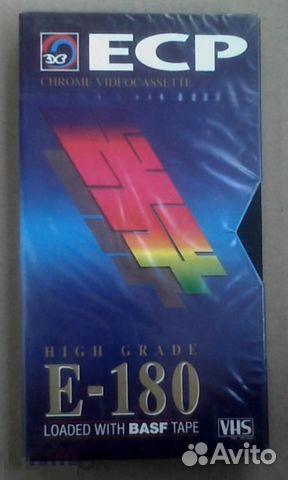 Видеокассеты новые запечатанные VHS