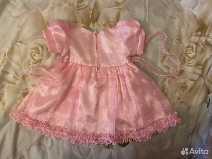Детское нарядное платье 92