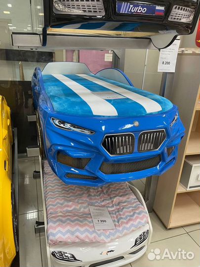 Кровать машина 3Д