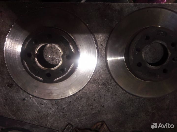 Диски тормозные передние на kia rio 3
