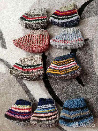Следочки вязаные женские