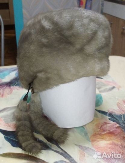 Шапка норковая женская 57