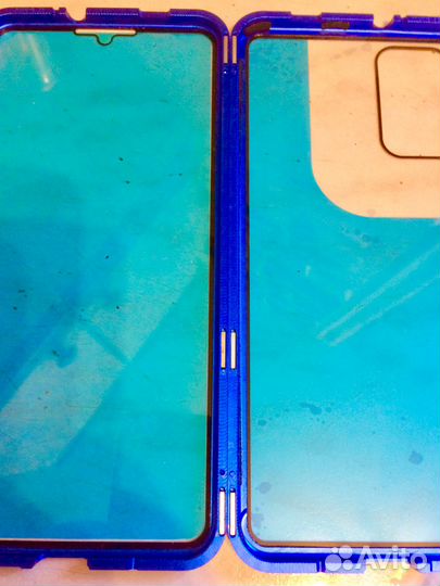 Чехол стеклянный двухсторонний для Xiaomi Redmi 9T