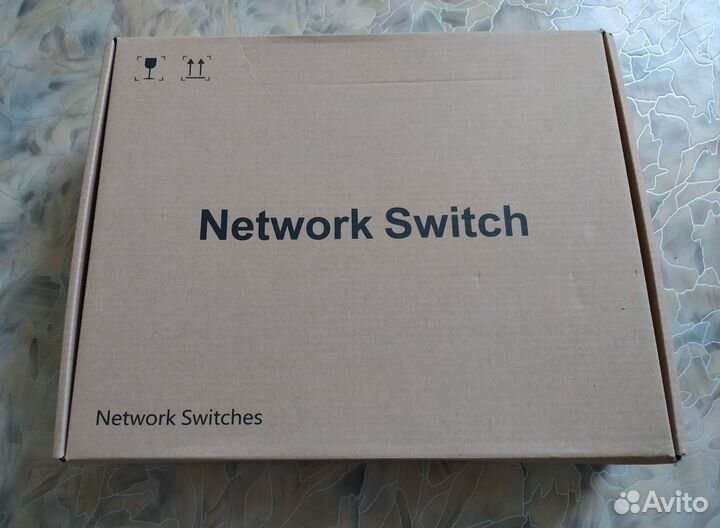 Коммутатор POE на 16портов+2порта Lan 1Gb