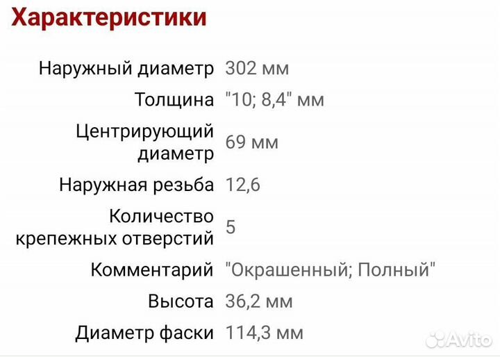 Продам задние тормозные диски.TRW