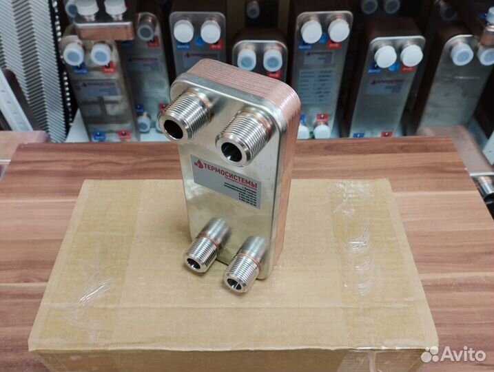 Теплообменник тт15-10 для теплого пола. 4кВт