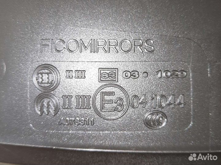 Зеркало левое на peugeot