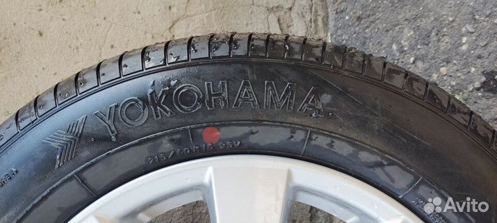 Колесо диск+шина Оригинальные диск 215/60 R16