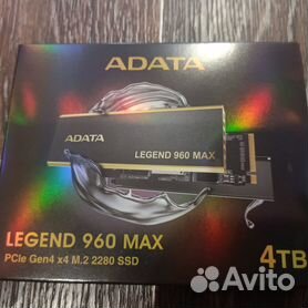 SSD 4Tb Adata Legend 960 Max M.2 2280 4тб