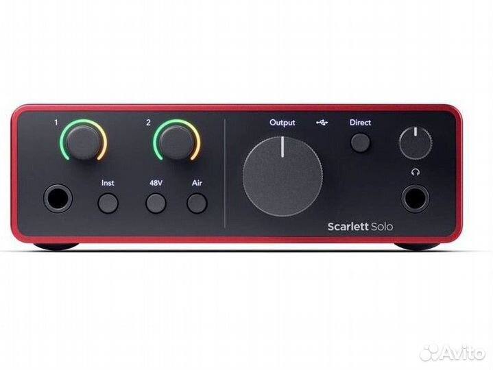 Звуковая карта Focusrite Scarlett Solo 4rd gen