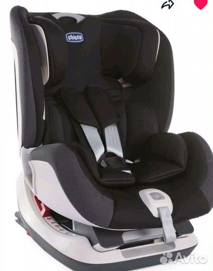 Детское автокресло isofix от 0 до 6 лет chicco