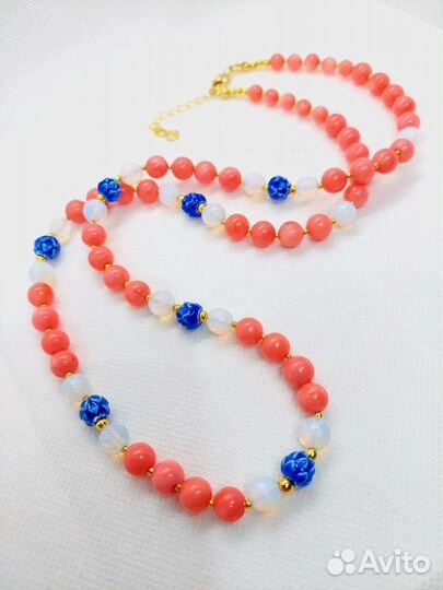 Колье Коралл