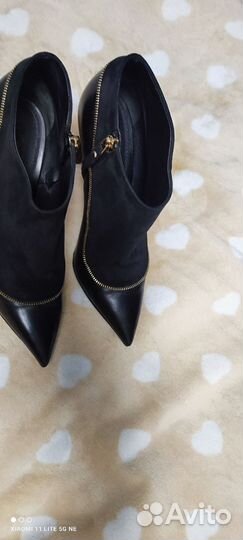 Ботильоны замша Louis Vuitton 38р