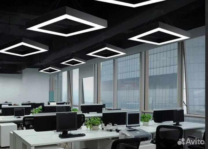 Светильник потолочный светодиодный фигурный