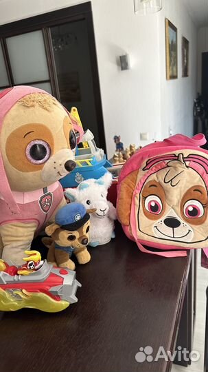 Игрушки щенячий патруль скай гонщик