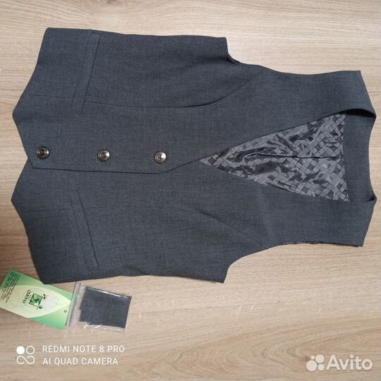 Жилет Смена школьный для девочки 158-80