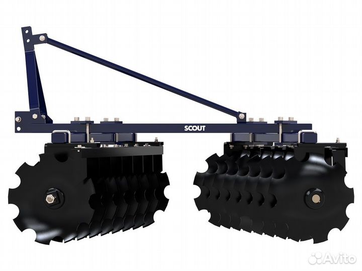Борона дисковая скаут 1BQX-1.5
