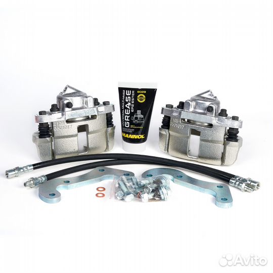 Комплект суппортов 2108 под Ниву тормозные диски H