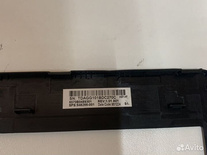 Рамка матрицы ноутбука hp 4530s