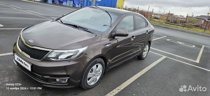 Kia Rio 1.6 AT, 2015, 163 000 км