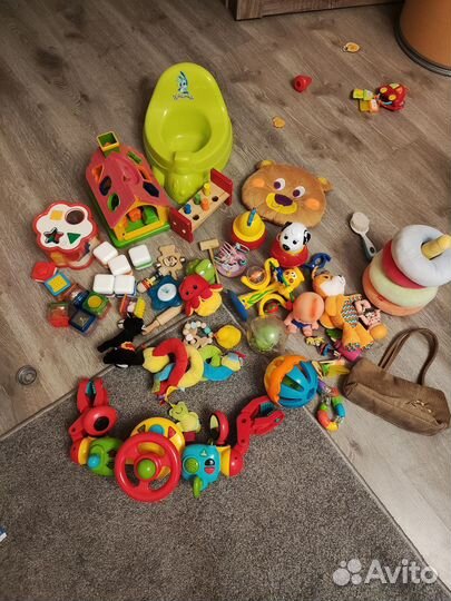 Игрушки большой пакет