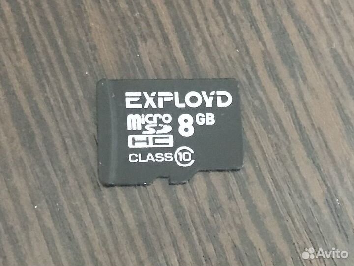 Карты памяти MicroSD 4Гб, 8Гб