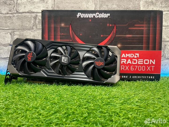 Видеокарта PowerColor Radeon RX 6700 XT Red Devil