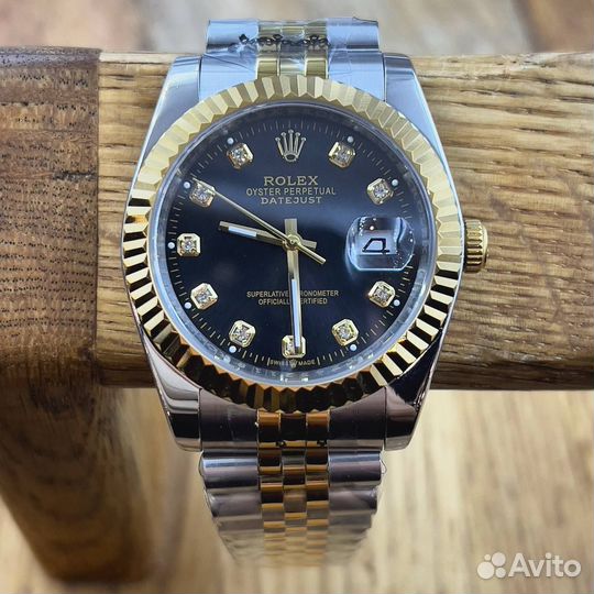 Часы Женские Rolex Datejust Swarovski кристалл