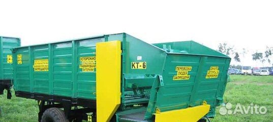 Кормораздатчик Егорьевская Сельхозтехника КТ-6, 2024