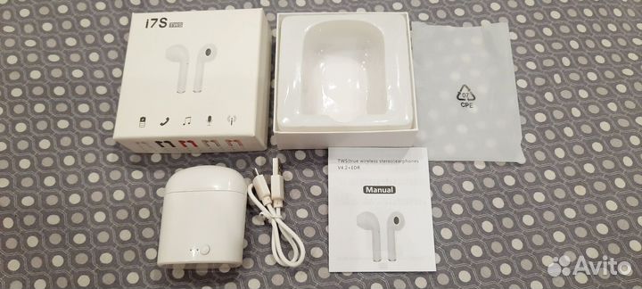 Беспроводные наушники i7S TWS
