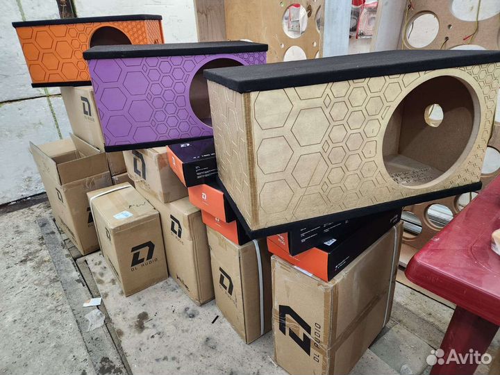 Короб под сабвуфер subwoofer саб