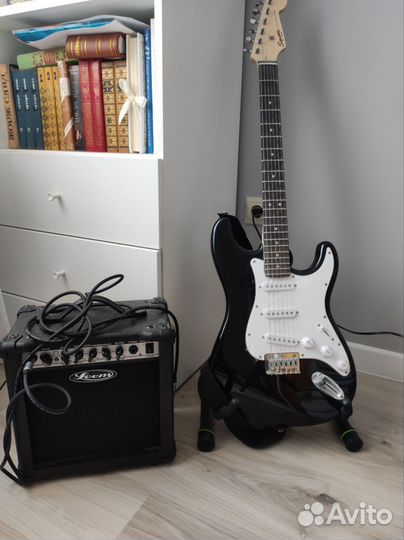 Гитара Fender squier mm stratocaster hard
