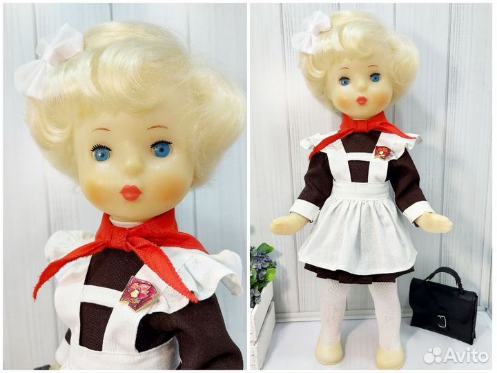 Куклы СССР школьницы пионерки