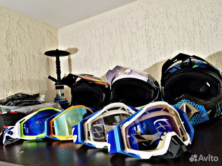 Очки для мотокросса/эндуро 100%