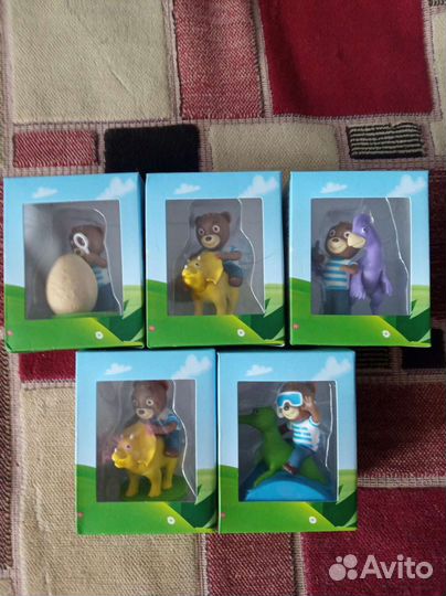 Медвежата Барни в подарочной упаковке