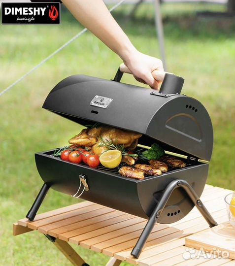 Гриль барбекю угольный